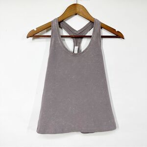 Lululemon Cool Racerback Short Tank Top Washed Half Moon Size 6